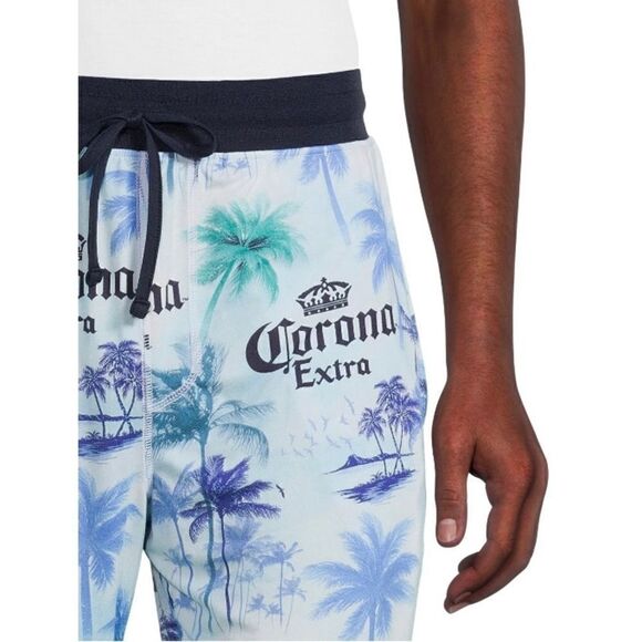 Mens Graphic Corona Extra Soft Lightweight Beer Lounge Sleep Pajama Pants Sz 2XL - Picture 6 of 6